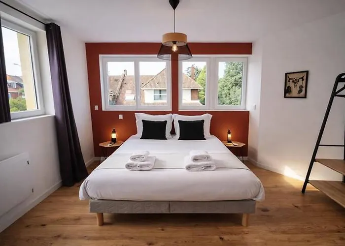 White House Dhavernas - Privee - - Parking Gratuit Apartament